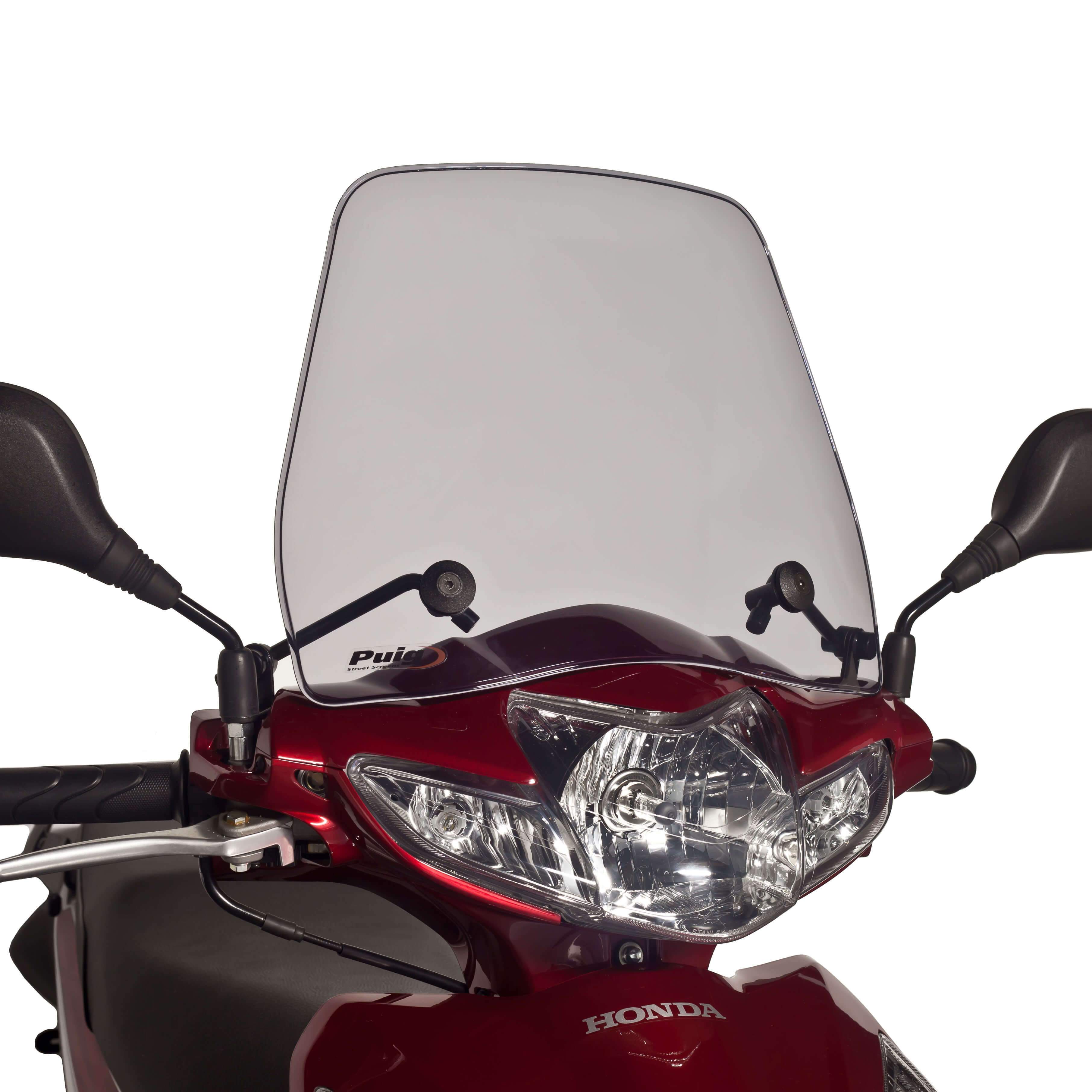 Puig Trafic Screen | Light Smoke | Honda Wave 2012>2013 - Image 2