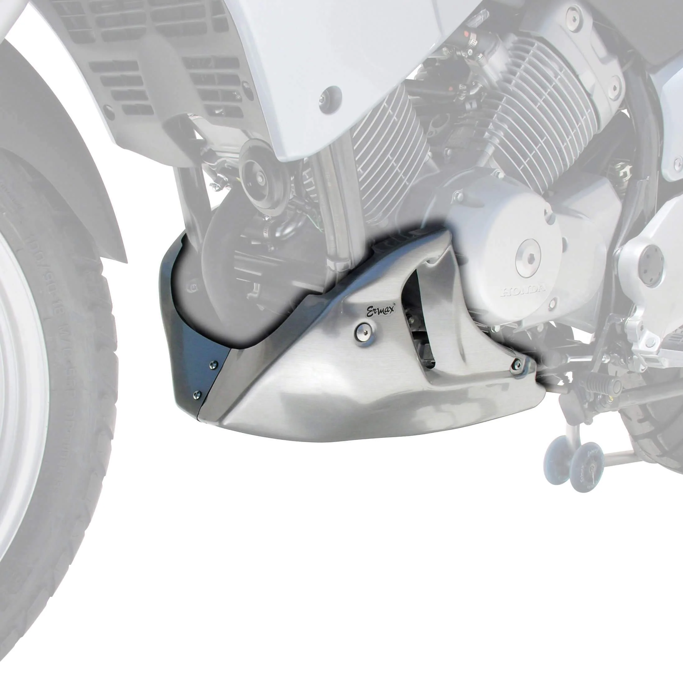 Ermax Belly Pan | Metallic Grey (Chevalier Metallic Silver) | Honda XL 125 V Varadero 2007>2008