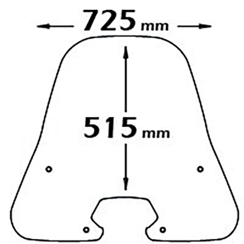 Isotta Classic Screen | Clear | Honda SH 125i / 150i years 2005>2008 - Image 3