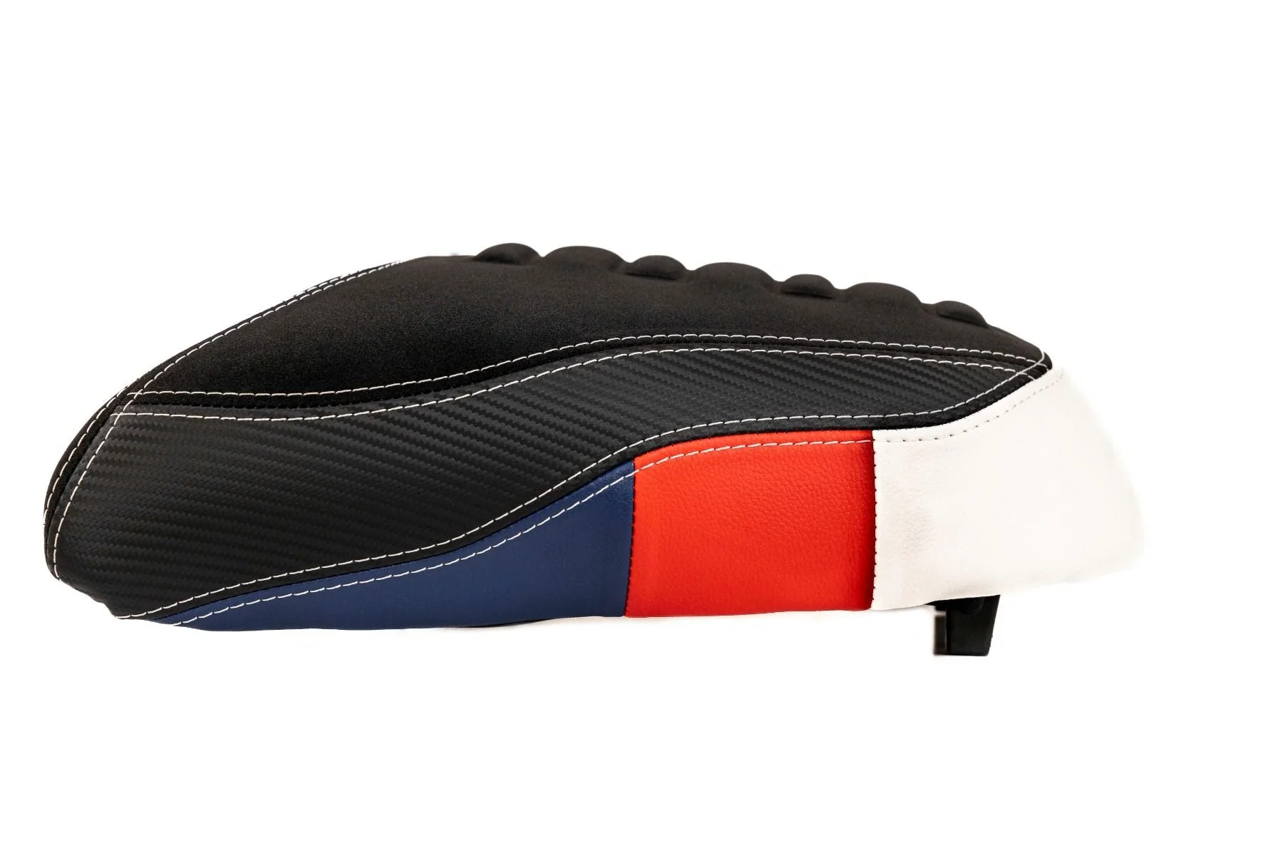 Isotta Comfort Pillion Seat | Black/Blue/Red - Trophy | BMW R 1200 GS 2013>2019 - Image 2
