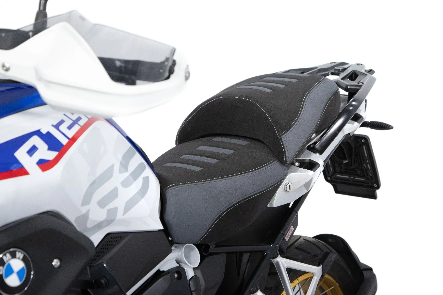 Isotta Comfort Riders Seat with Prostate Channel | Black/Grey | BMW R 1250 GS incl. Adventure 2019>2023 - Image 2