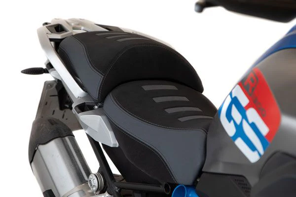 Isotta Comfort Riders Seat with Prostate Channel - Lowered | Black/Grey | BMW R 1250 GS incl. Adventure 2019>2023 - Image 2