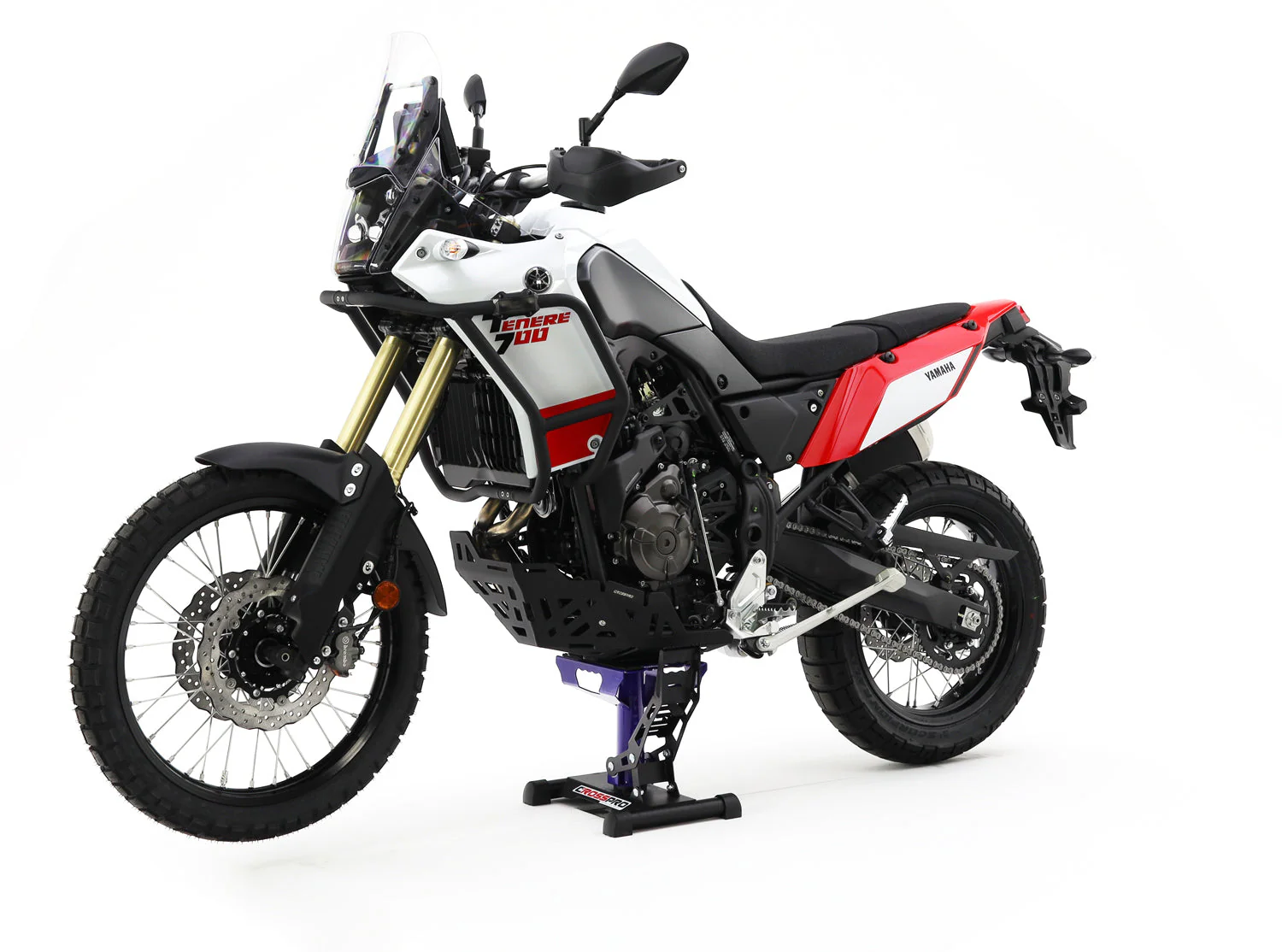 Isotta Crash Protection Bars | White | Yamaha Tenere 700 Rally Edition 2021>2024 - Image 2