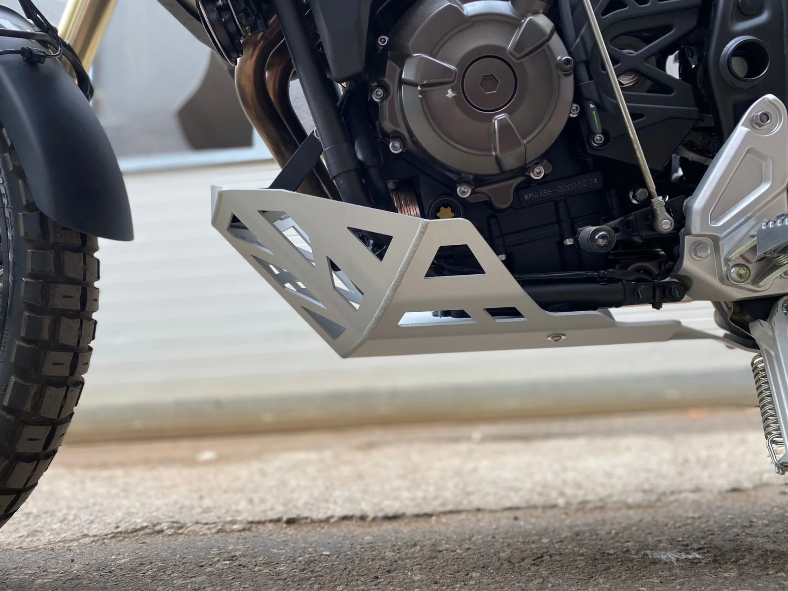 Isotta Engine Guard Bash Plate | Light Grey | Yamaha Tenere 700 2019-2024 - Image 7