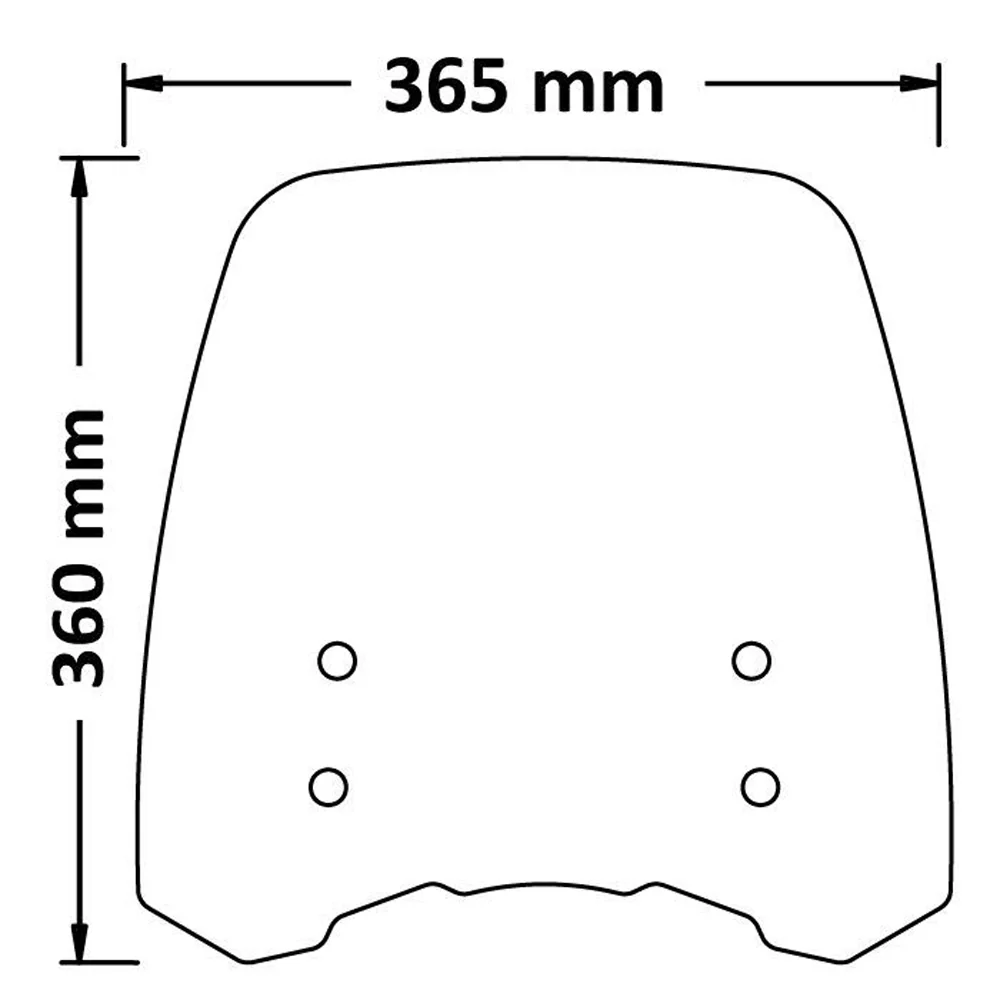 Isotta High Screen | CFMoto MotoRcycle CL-X 700 2021> - Image 3