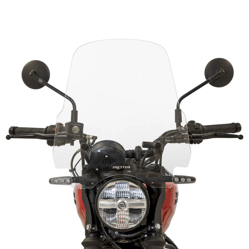 Isotta High Screen | Clear | Royal Enfield Guerrilla 450