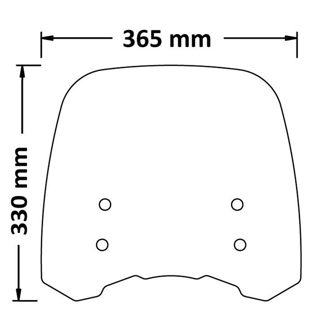 Isotta Low Screen | CFMoto Motorcycle CL-X 700 2021> - Image 3