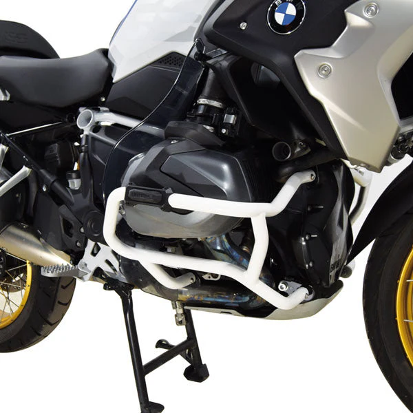 Isotta Lower Crash Protection Bars | White | BMW R 1250 GS 2019>2023 - Image 5