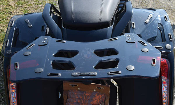 Isotta Luggage Rack - Plexiglass | Light Smoke | BMW K 1600 Bagger 2017>2024 - Image 4