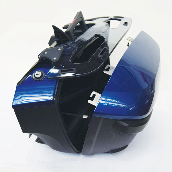 Isotta Luggage Racks For Panniers - Plexiglass | Light Smoke | BMW K 1600 GTL 2010>2024 - Image 3