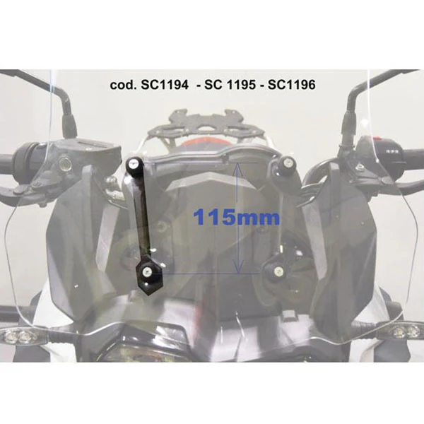Isotta Medium Screen | Clear | BMW F 750 GS 2018> - Image 2