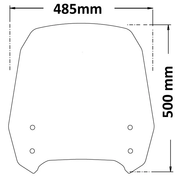 Isotta Medium Screen | Clear | Horwin EK3 - Image 3
