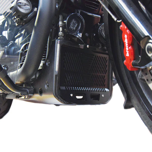 Isotta Radiator Guard | Black | Moto Guzzi MGX-21 2016>2020