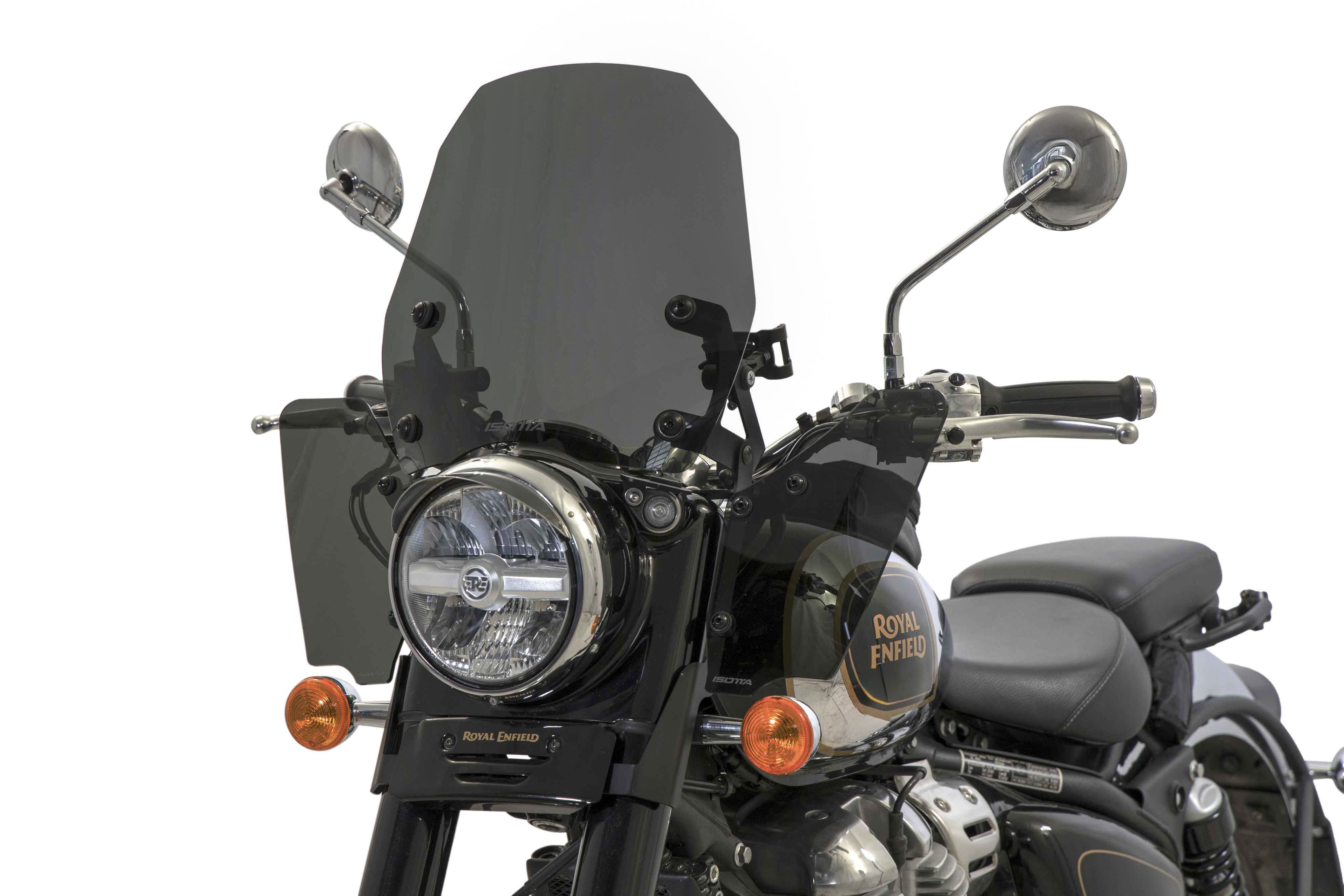 Isotta Summer Screen | Dark Smoke | Royal Enfield Classic 650 2024>2025 - Image 2