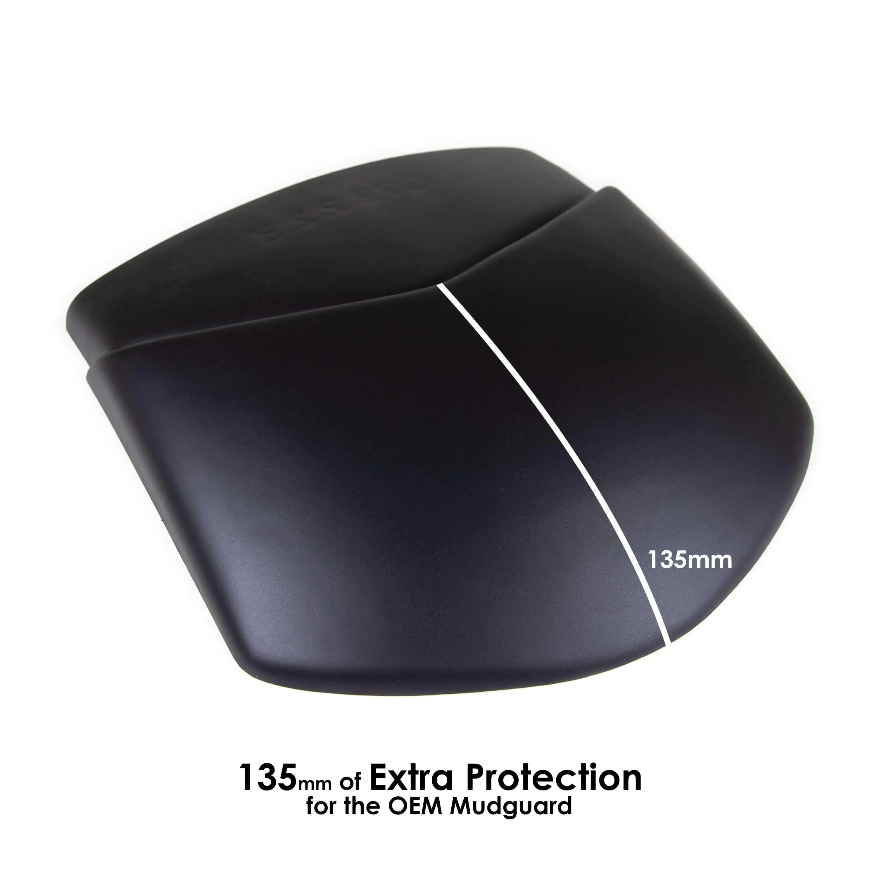 Pyramid Hugger Extension | Matte Black | Kawasaki ER-6N 2009>2011 - Image 4