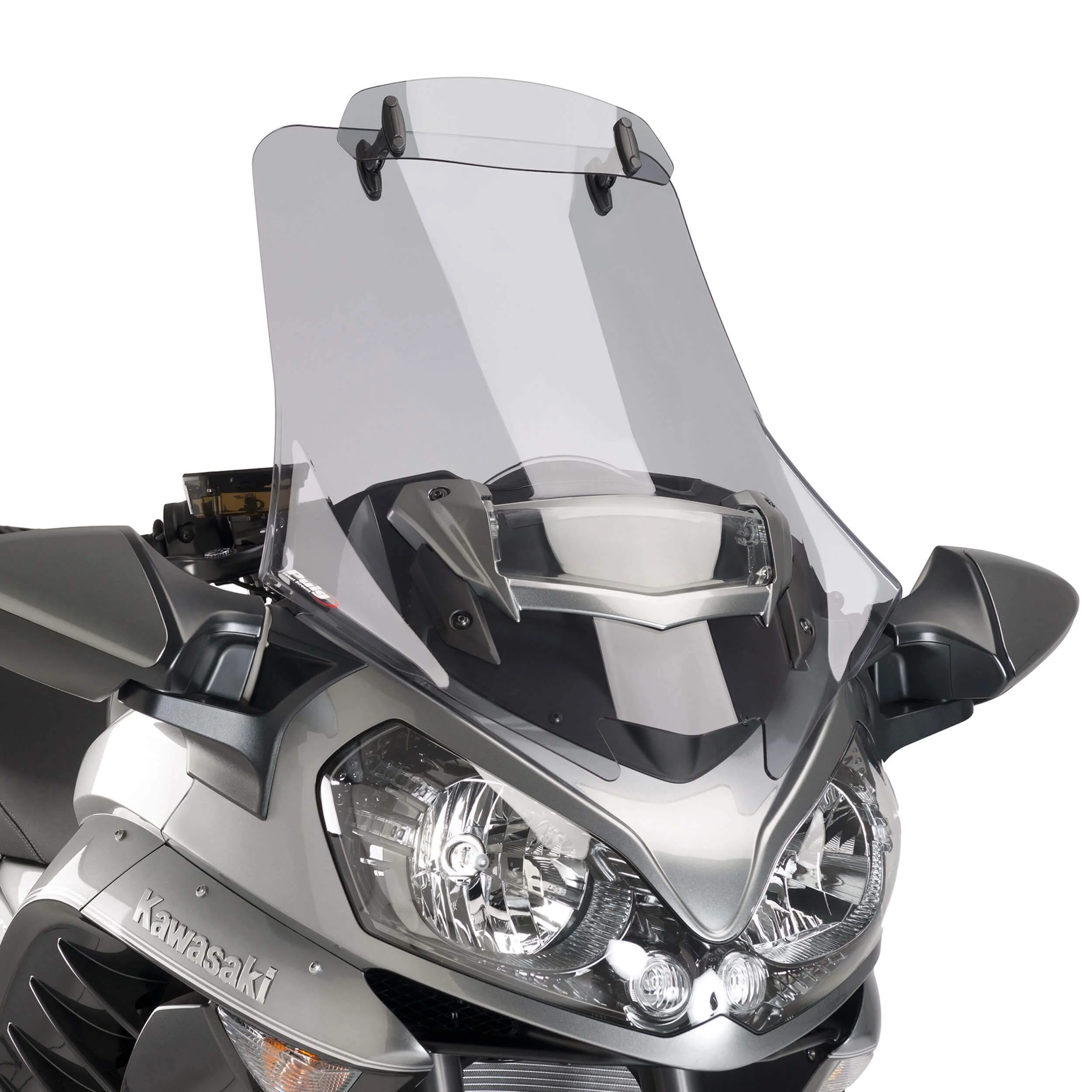 Puig Touring Screen with Visor | Light Smoke | Kawasaki GTR 1400 2015>2017 - Image 2