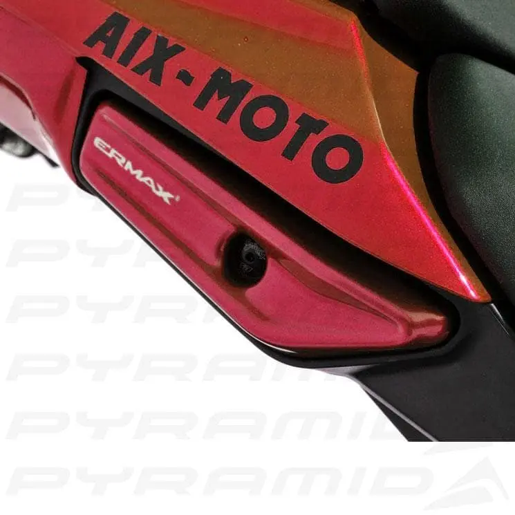 Ermax Grab Rail Cover Kit | Metallic Red (Candy Fire Red) | Kawasaki Ninja 1000 2011>2016 - Image 5
