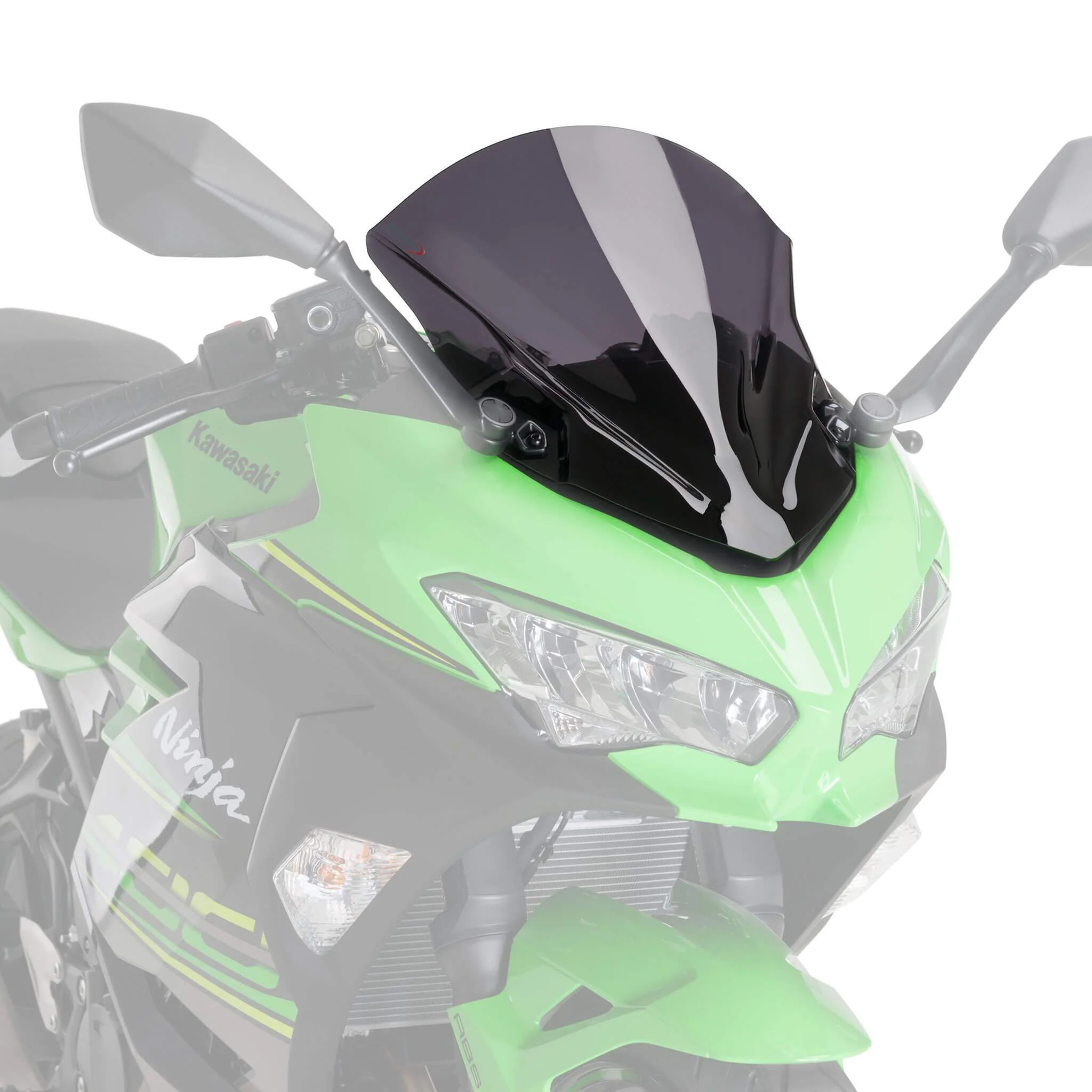 Puig Racing Screen | Dark Smoke | Kawasaki Ninja 400 2018>Current