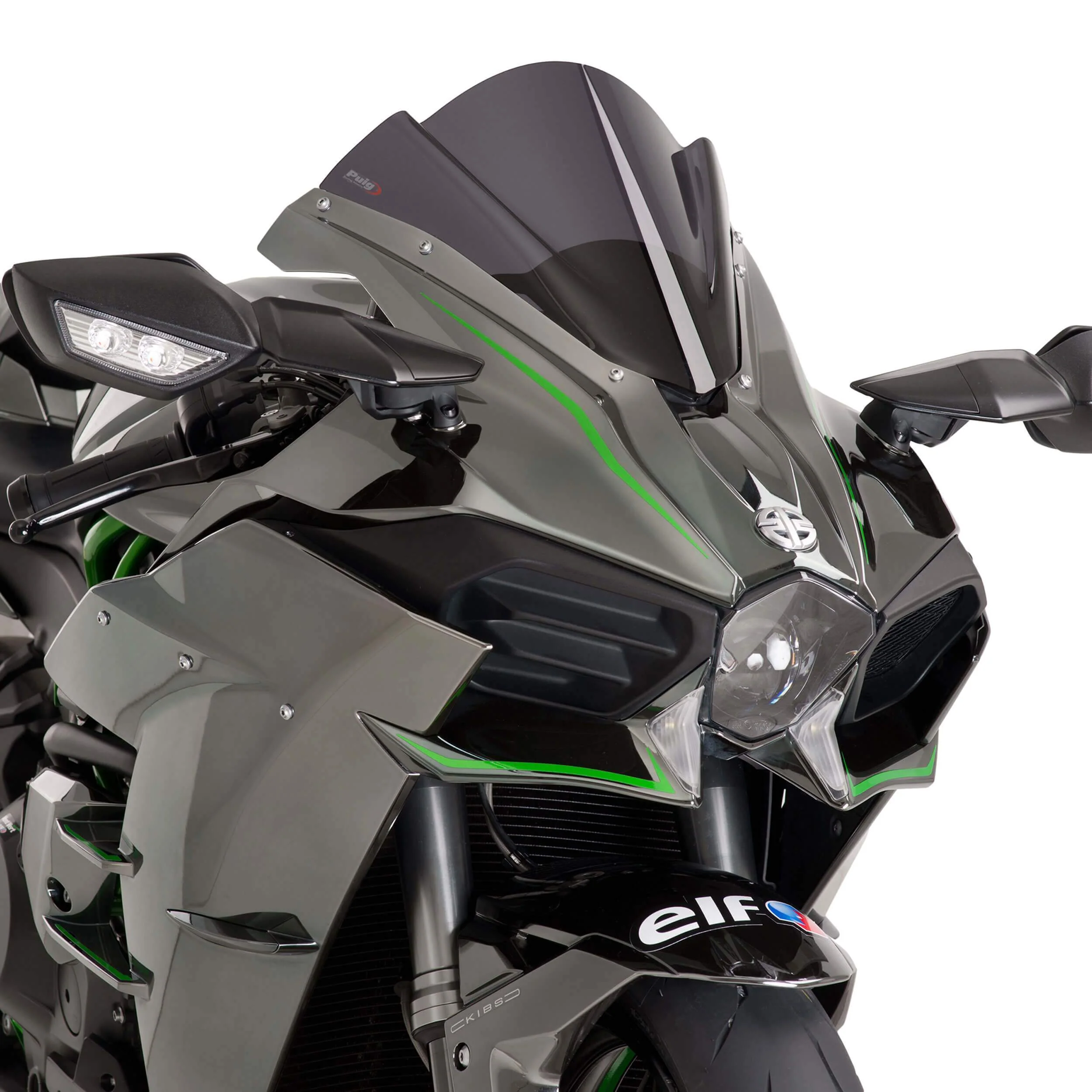 Puig Racing Screen | Dark Smoke | Kawasaki Ninja H2 2015>Current - Image 2