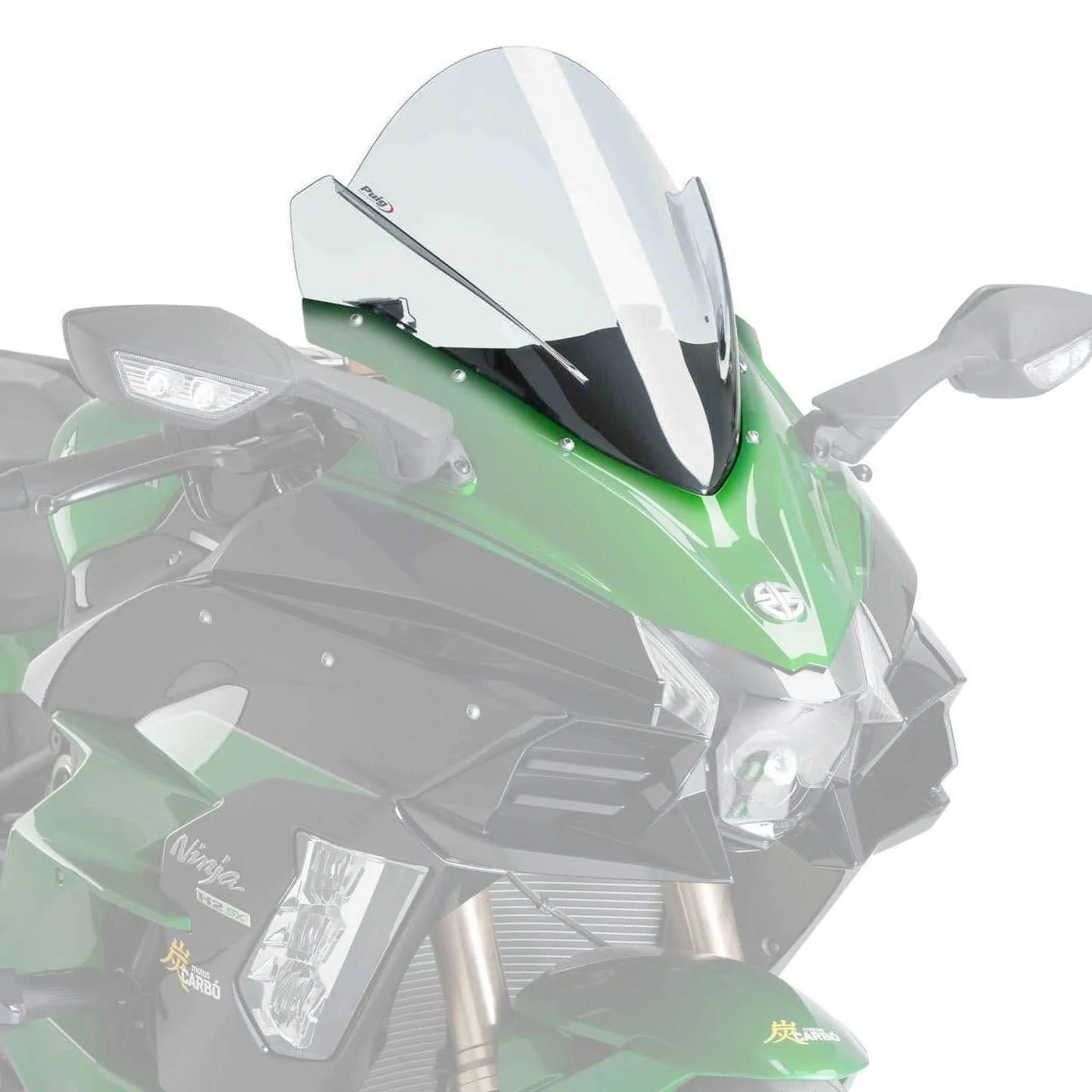 Puig Racing Screen | Clear | Kawasaki Ninja H2 SX 2018>2022