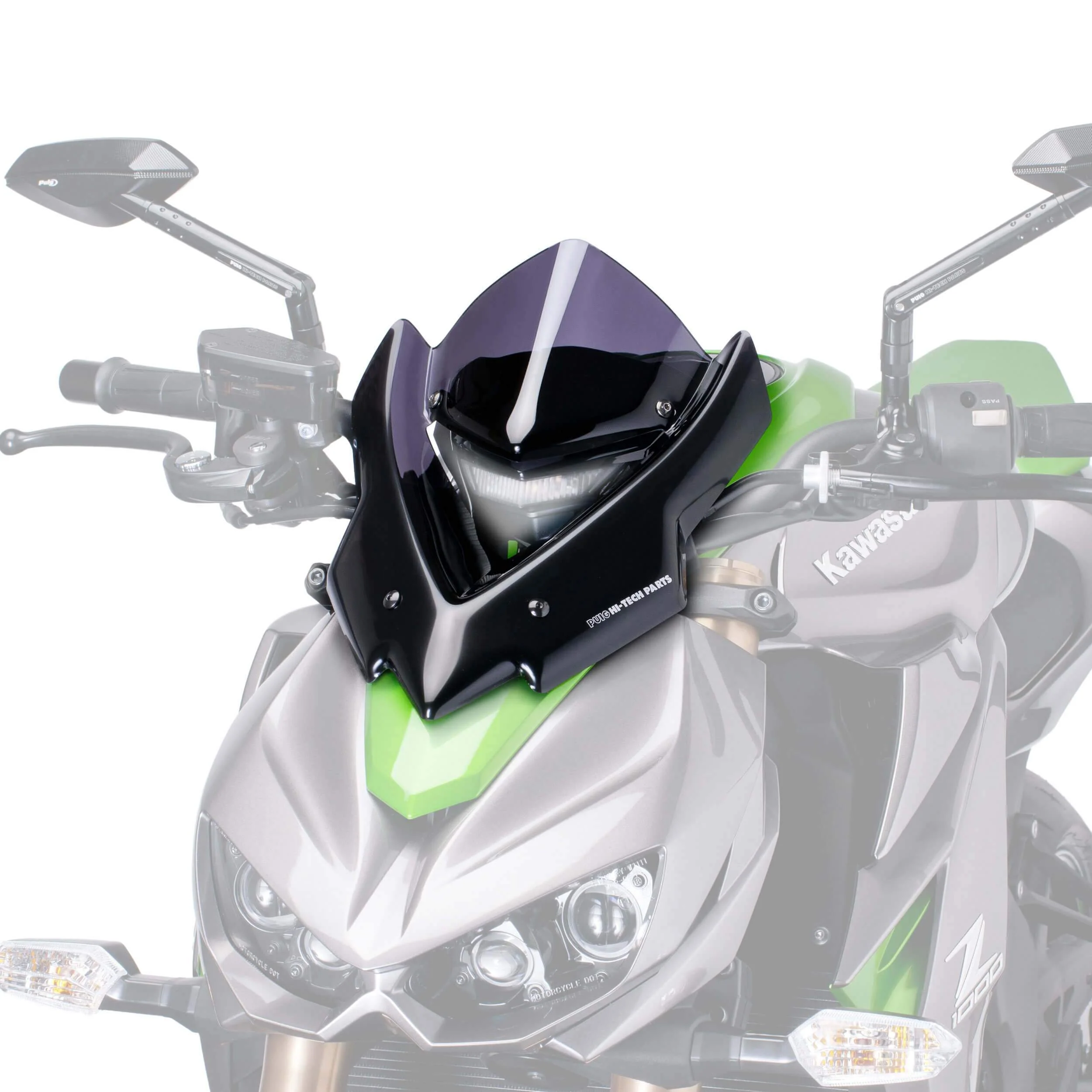 Puig Sport Screen | Dark Smoke | Kawasaki Z 1000 2014>2018