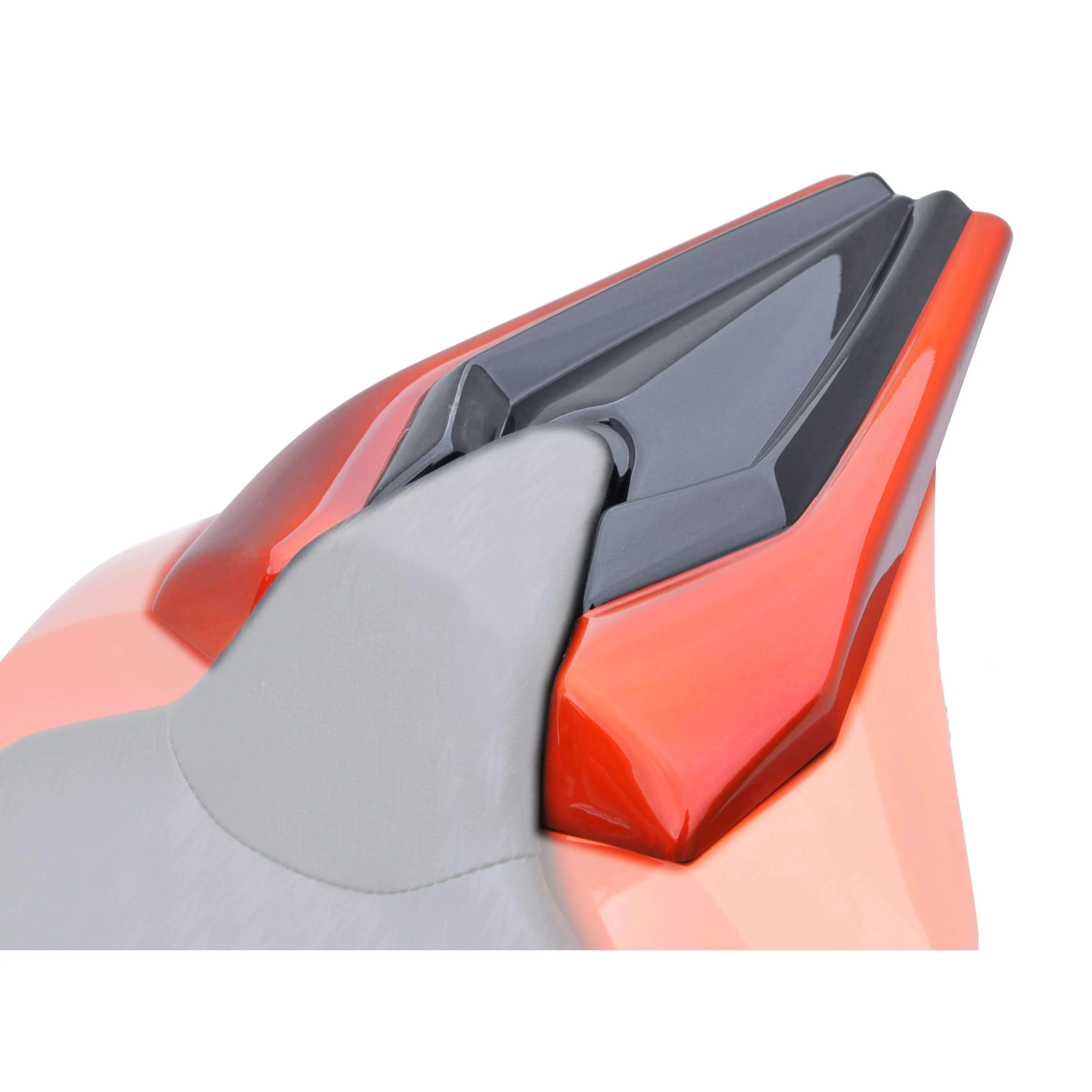 Ermax Seat Cowl | Metallic Orange/Metallic Black (Candy Burnt Orange/Spark Black) | Kawasaki Z 1000 2014>2014