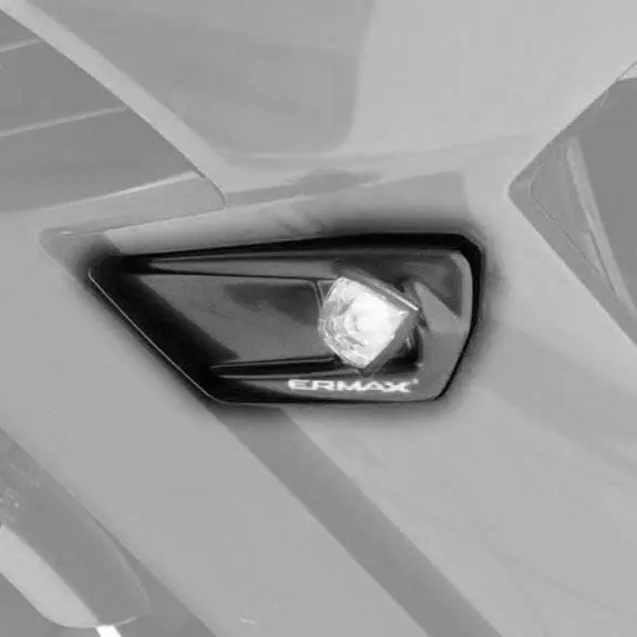 Ermax Grab Rail Cover Kit | Gloss Black (Ebony Black) | Kawasaki Z 1000 SX 2011>2016 - Image 6