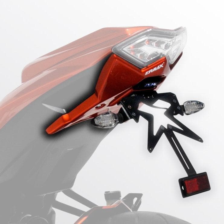 Ermax Undertray | Metallic White (Pearl Stardust White) | Kawasaki Z 1000 2010>2010