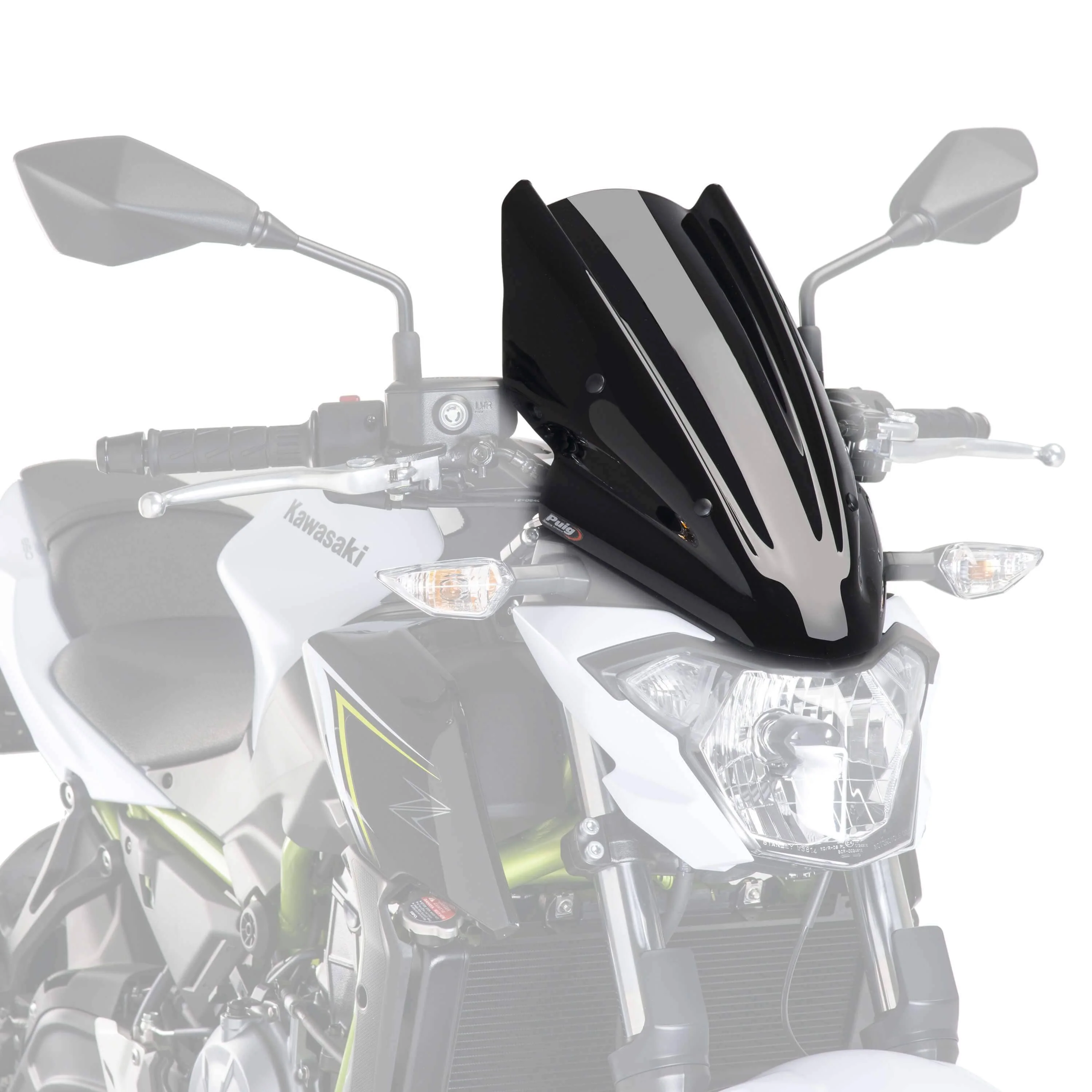 Puig Touring Screen | Black (Opaque) | Kawasaki Z 650 2017>2019