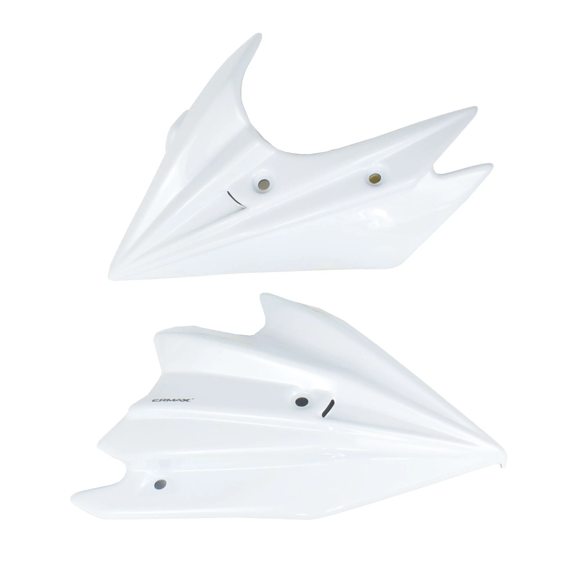 Ermax Belly Pan | Metallic White (Pearl Stardust White) | Kawasaki Z 800 E 2013>2016