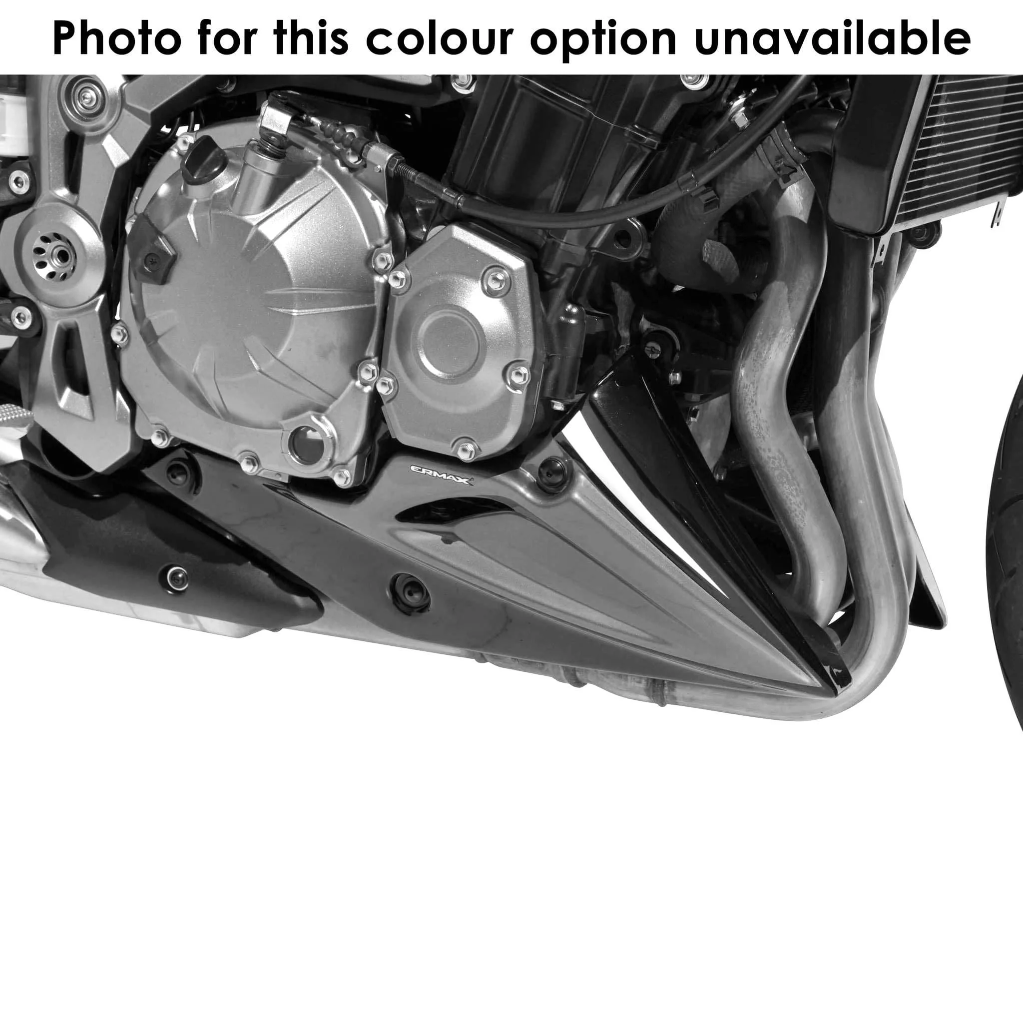 Ermax Belly Pan | Metallic Grey (Pearl Mystic Grey) | Kawasaki Z 900 2017>2019