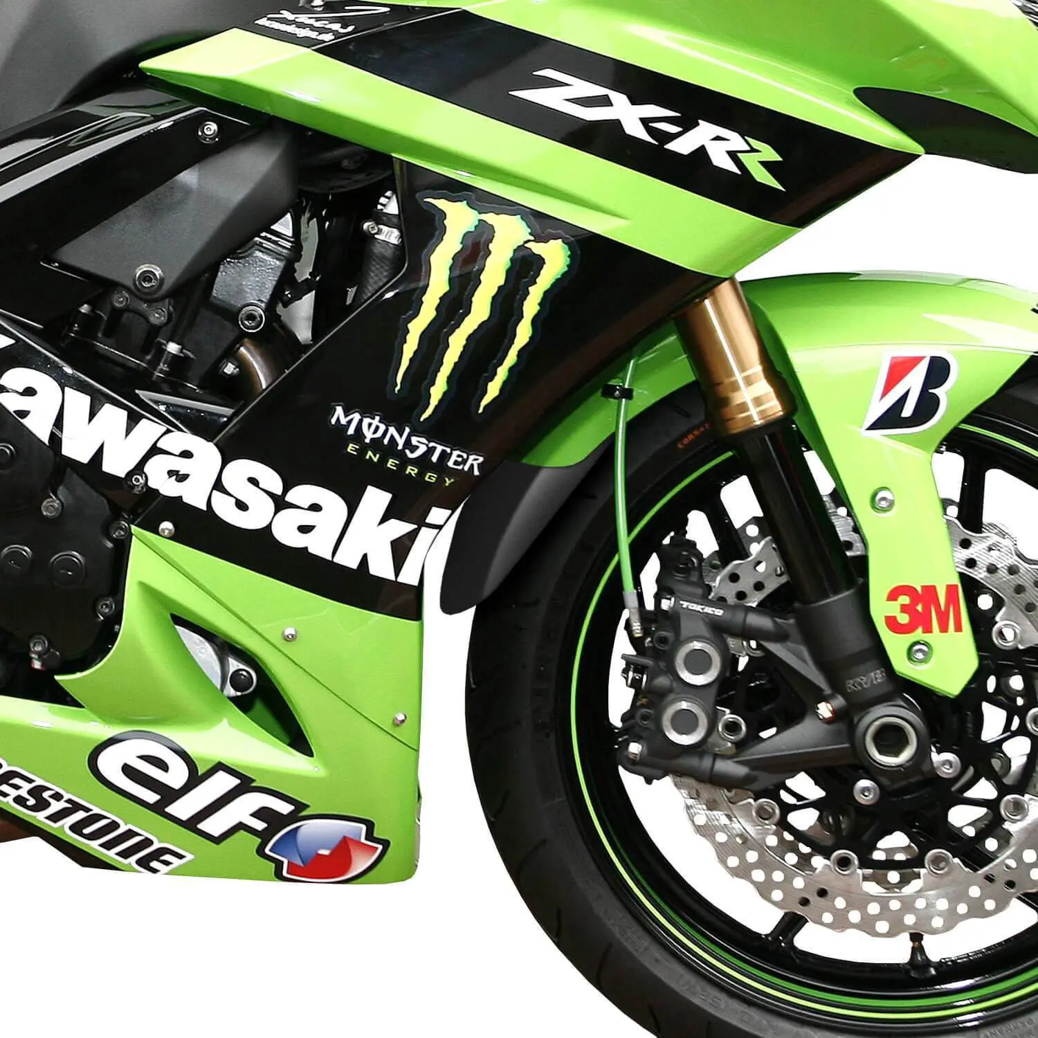 Pyramid Extenda Fenda | Matte Black | Kawasaki ZX10-R 2004>2007 - Image 2