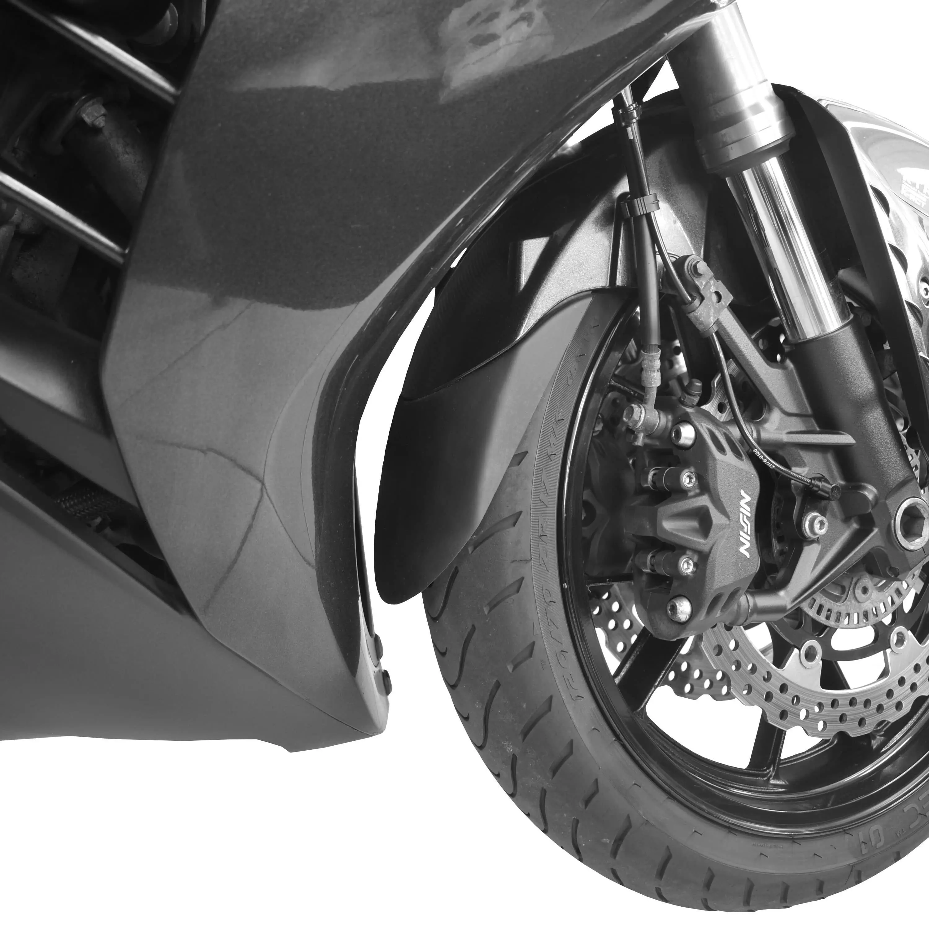 Pyramid Extenda Fenda | Matte Black | Kawasaki ZZR 1400 2006>Current - Image 2