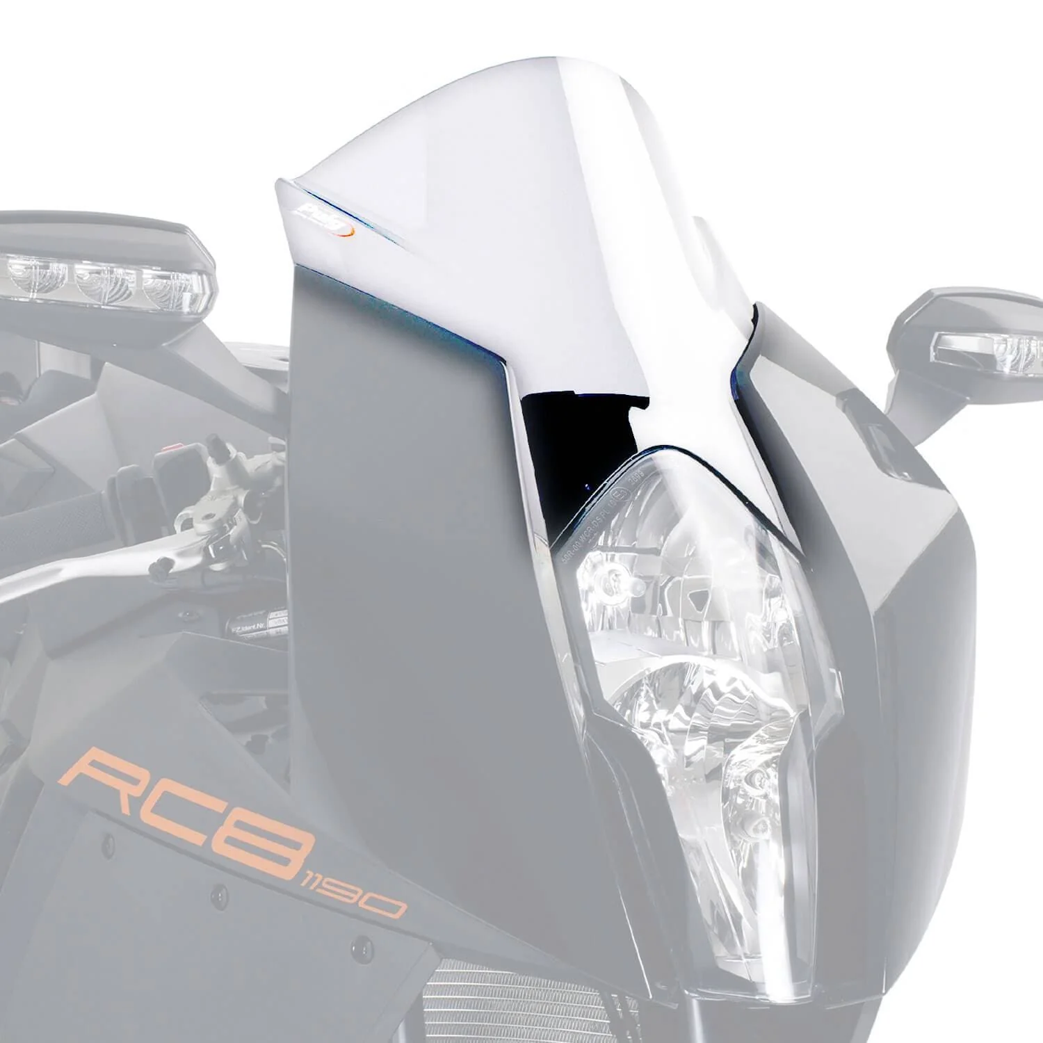 Puig Racing Screen | Clear | KTM 1190 RC8/R 2008>2015 - Image 2