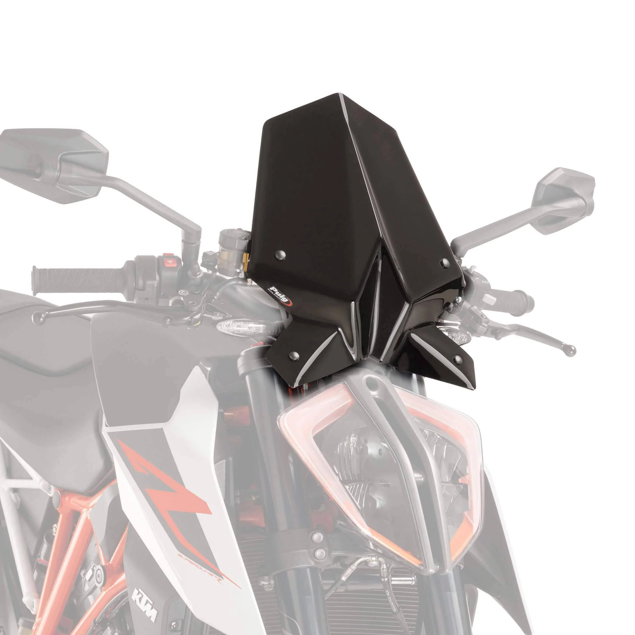 Puig Sport Screen | Black (Opaque) | KTM 1290 Super Duke R 2017>2019