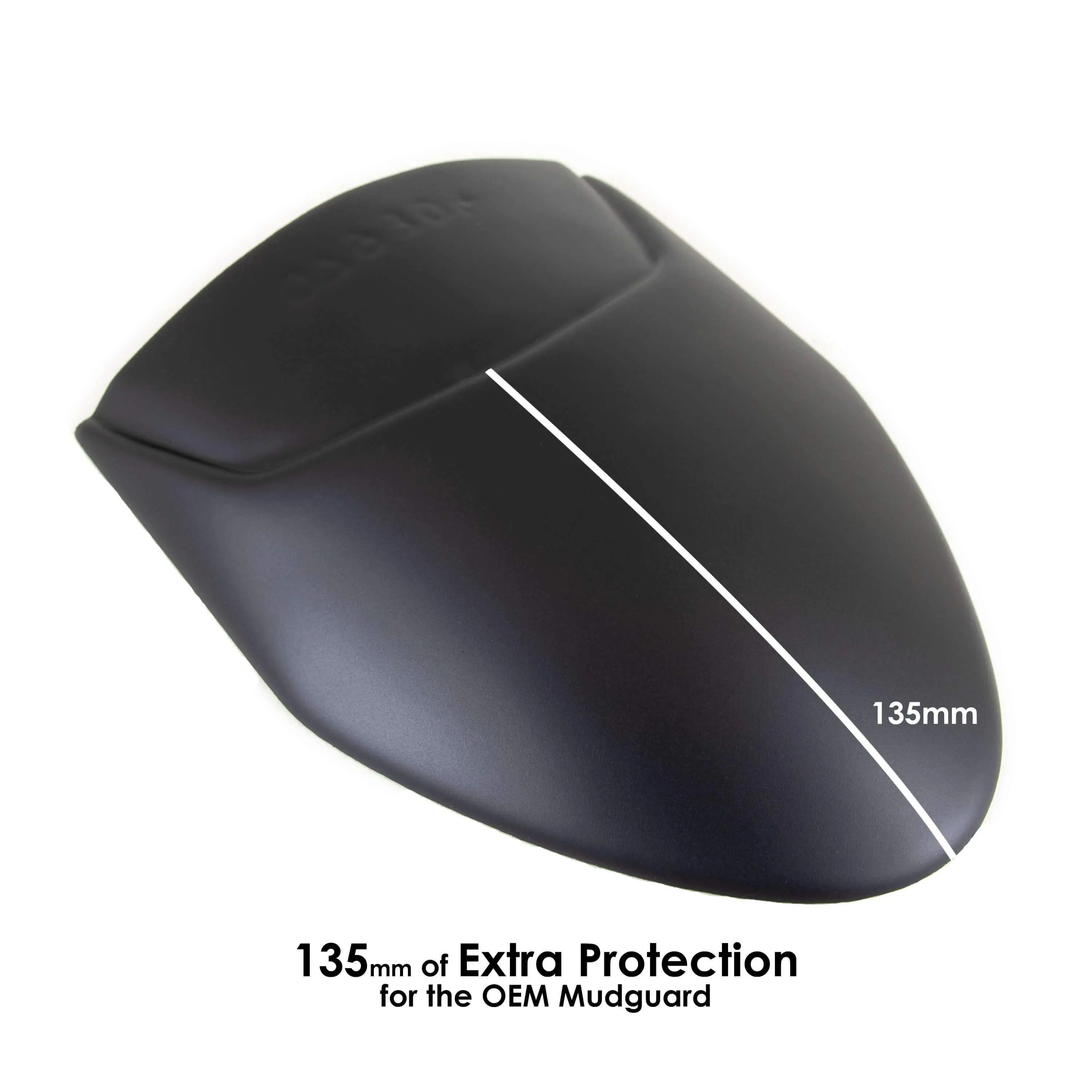 Pyramid Hugger Extension | Matte Black | KTM 200 Duke 2012>2016 - Image 4