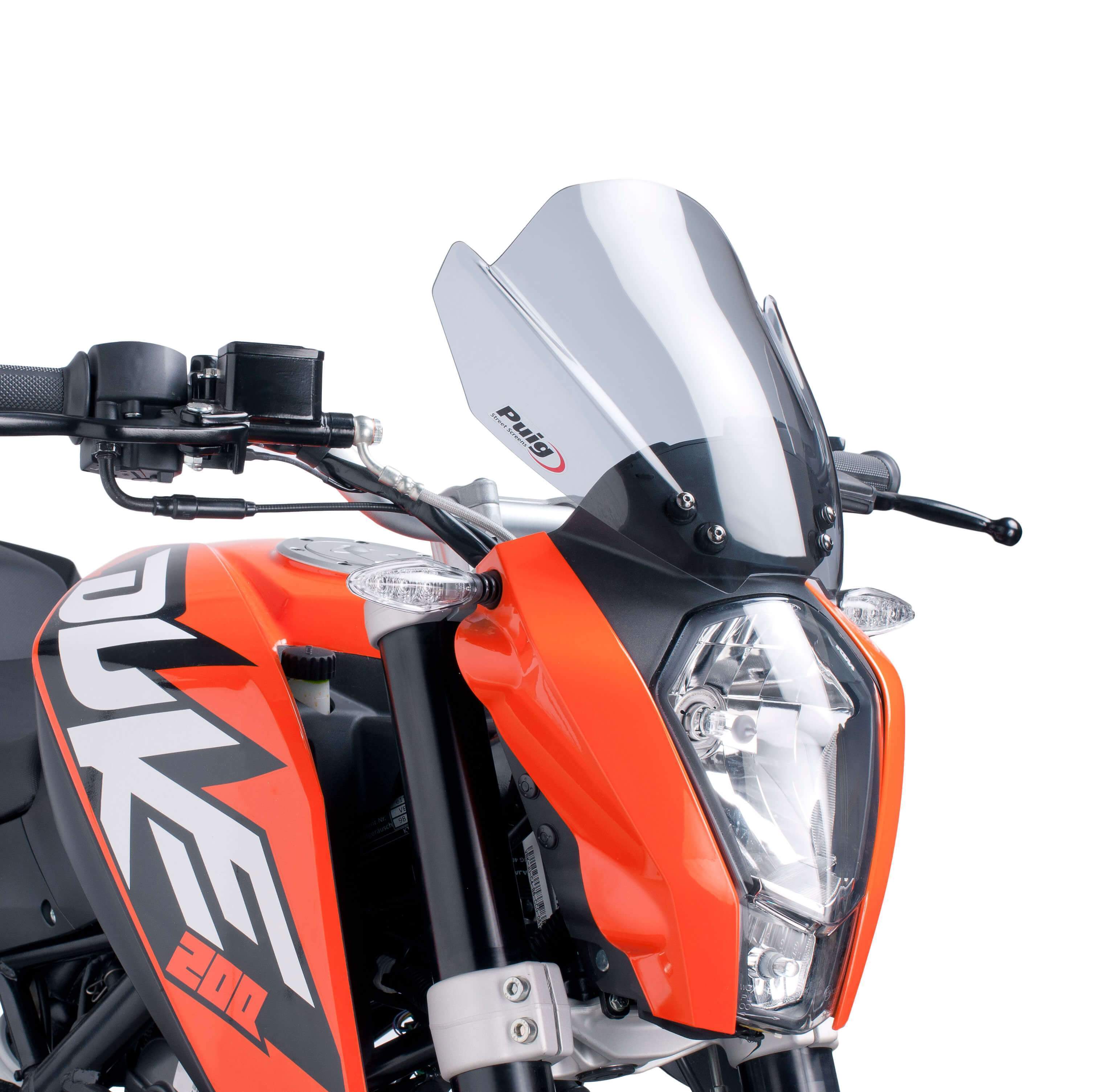 Puig Sport Screen | Light Smoke | KTM 200 Duke 2012>2015 - Image 2