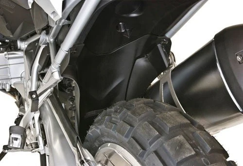 MachineartMoto MudSling Shock Shield | Matte Black | BMW R 1250 GS Adventure 2019>2024 - Image 5