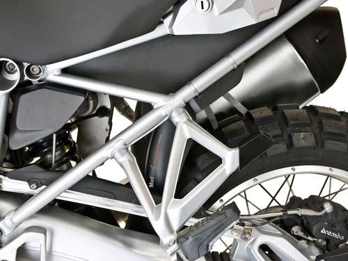 MachineartMoto MudSling Shock Shield | Matte Black | BMW R 1250 GS Adventure 2019>2024 - Image 6