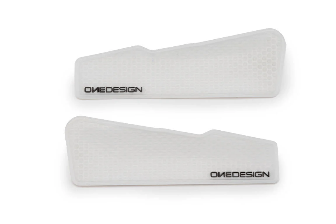 Onedesign Tank Side Grips / Protectors - Pair | Clear | BMW F 750 GS/F 850 GS 2018>Current