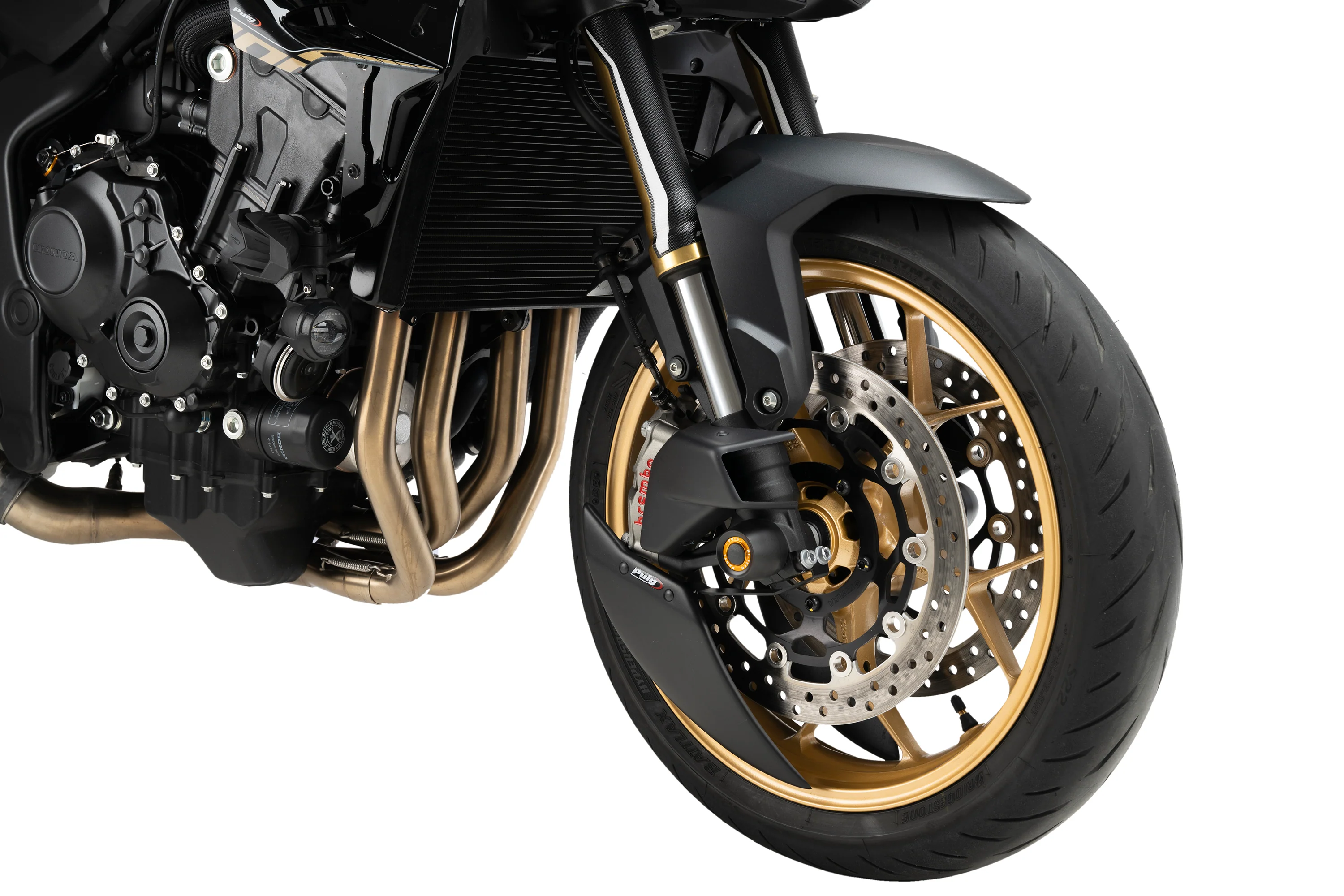 Puig Aero Wheel Deflector | Matte Black | Honda CB1000 Hornet inc. SP 2025>Current - Image 2