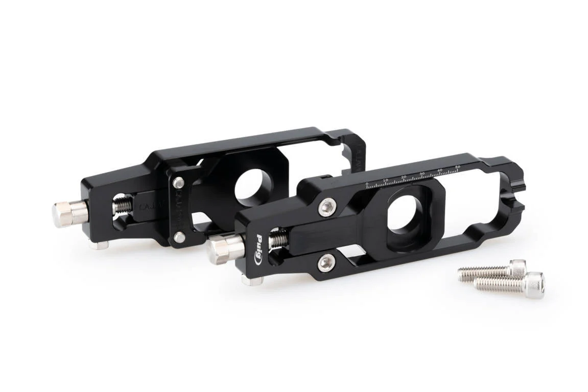 Puig Aluminium Chain Tensioner | Black | Aprilia RS660 2021>Current