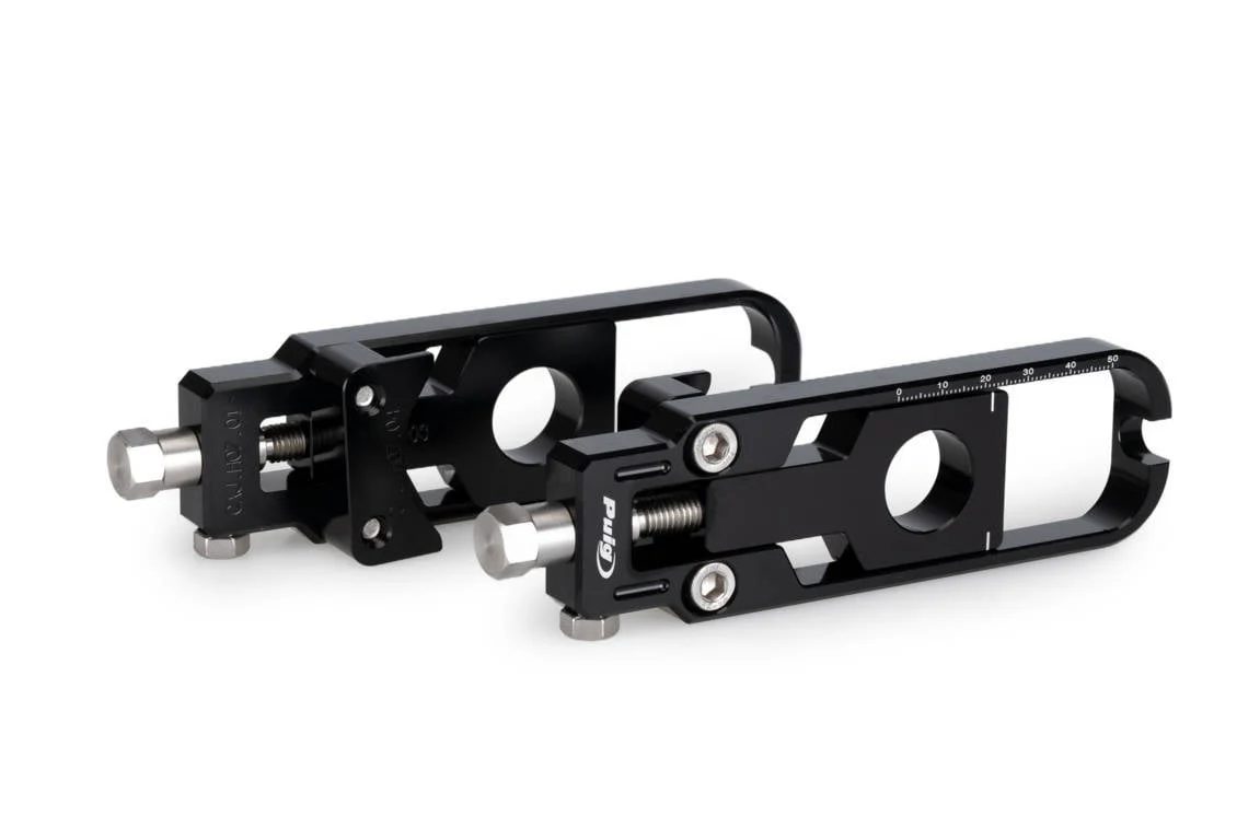 Puig Aluminium Chain Tensioner | Black | Honda NT1100 2022>Current