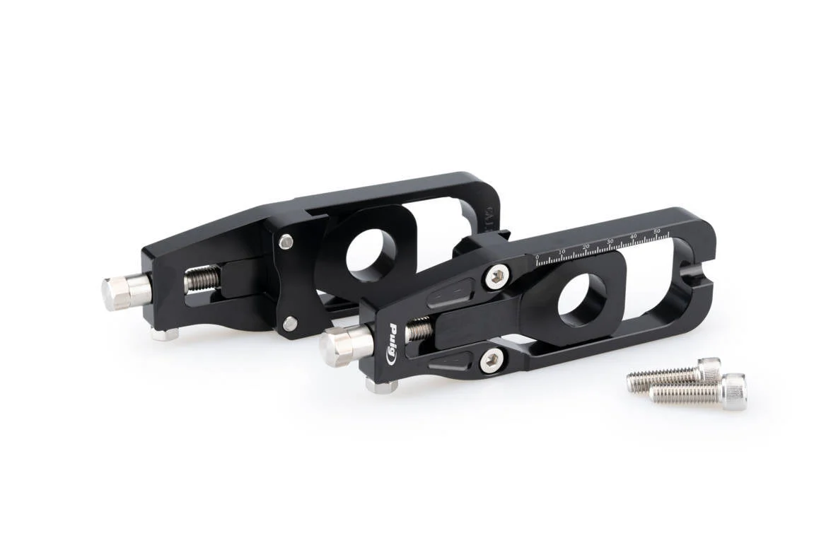 Puig Aluminium Chain Tensioner | Black | Kawasaki Z900 2017>Current