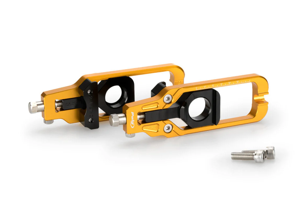 Puig Aluminium Chain Tensioner | Gold | Suzuki GSX-R600 2011>2016