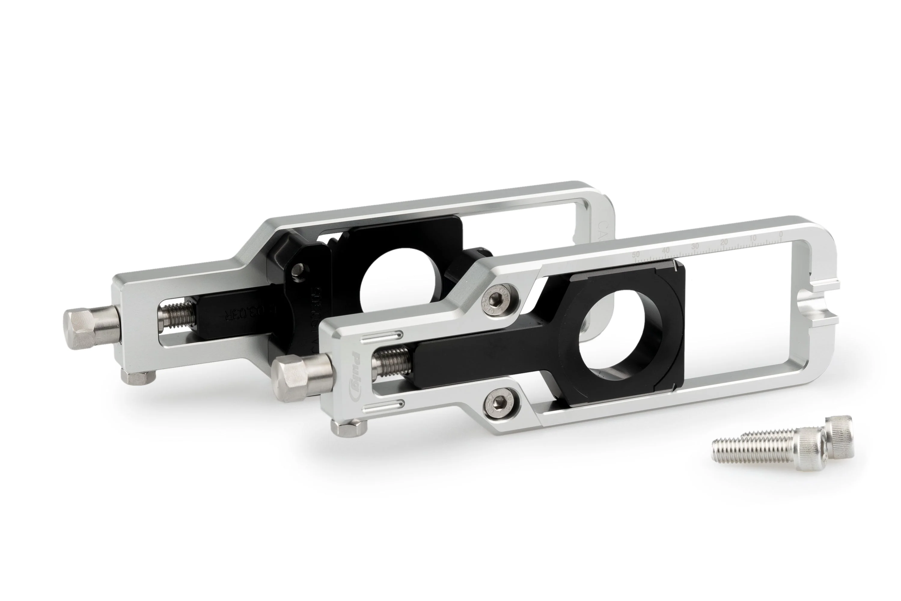 Puig Aluminium Chain Tensioner | Silver | Suzuki GSX-R1000R 2017>2021