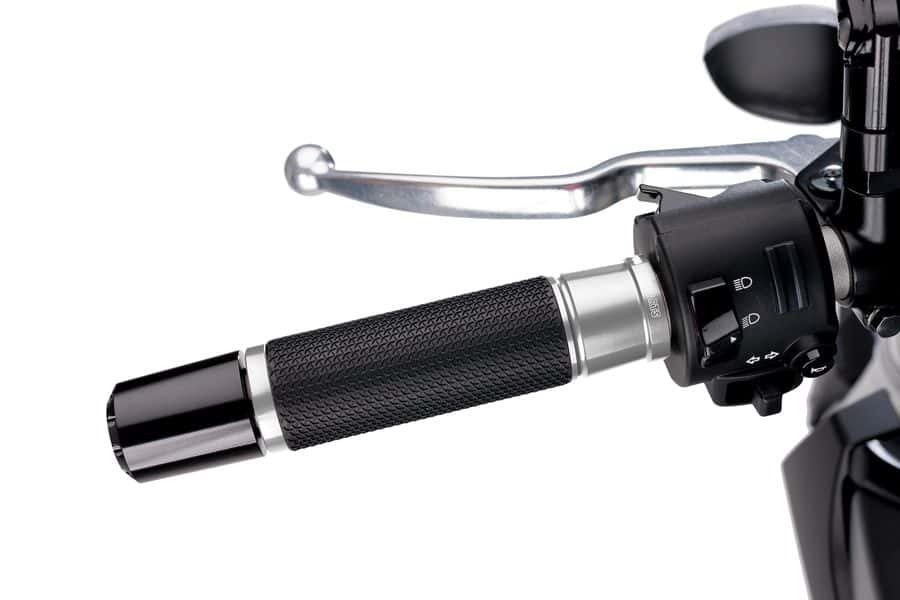 Puig Ascent Grips - 119mm | Silver