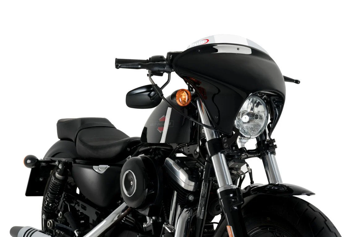 Puig Batwing SML Sport Screen | Clear | Harley Davidson Sportster Forty Eight Special (XL1200XS) 2018>2020