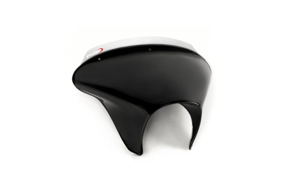 Puig Batwing SML Sport Screen | Matte Black/Clear | Honda CMX 1100 Rebel 2021>Current
