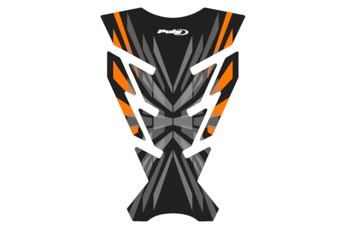 Puig Challenge Tank Protector | Orange